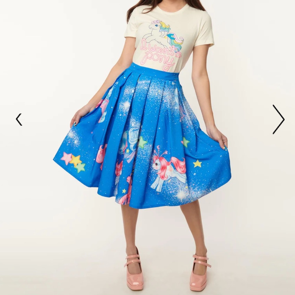 *NWT* My Little Pony x Unique Vintage 1950s Starlight Party Swing Skirt